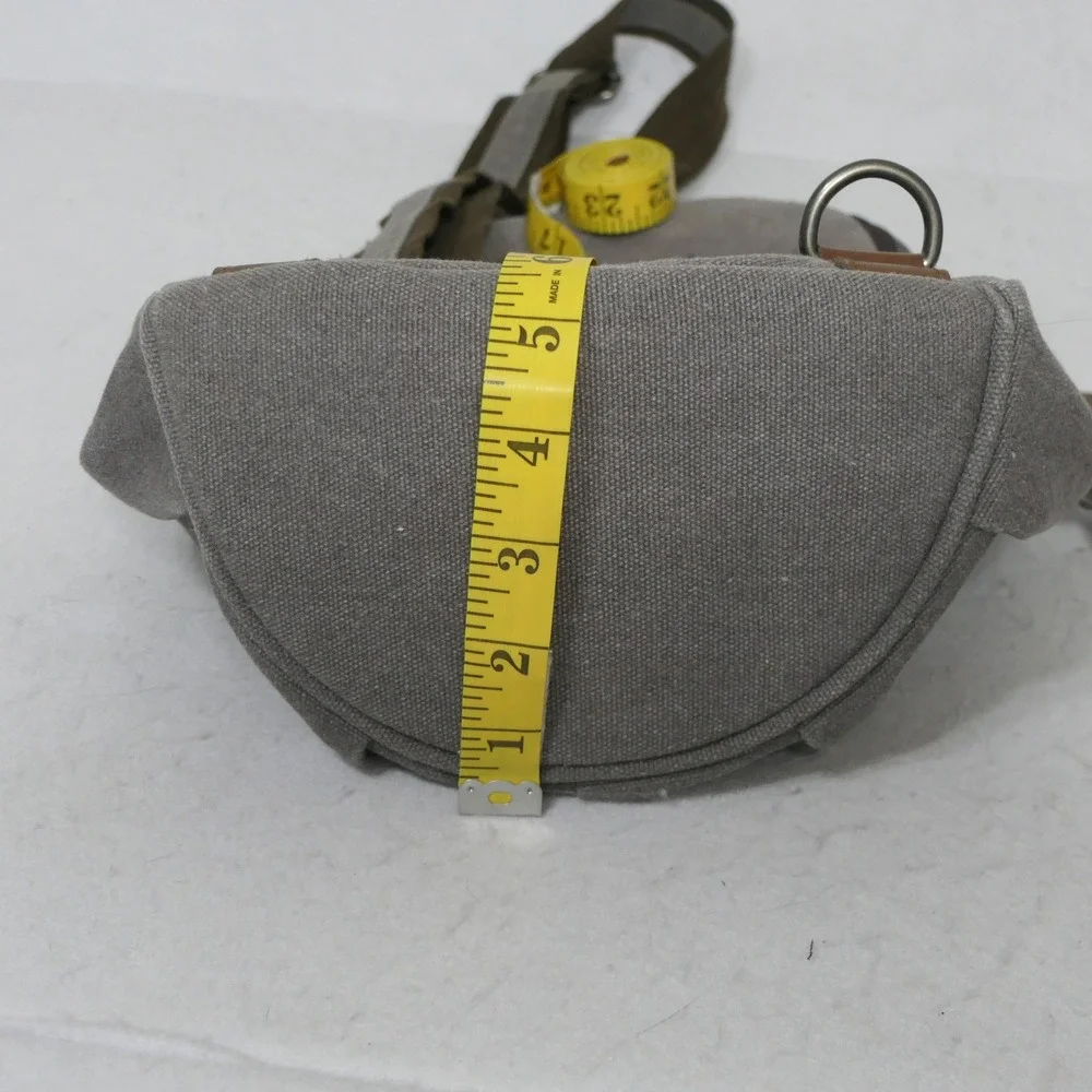 Unbranded Mens Sling Bag M Gray Gorpcore Utilitarian Crossbody Backpack
